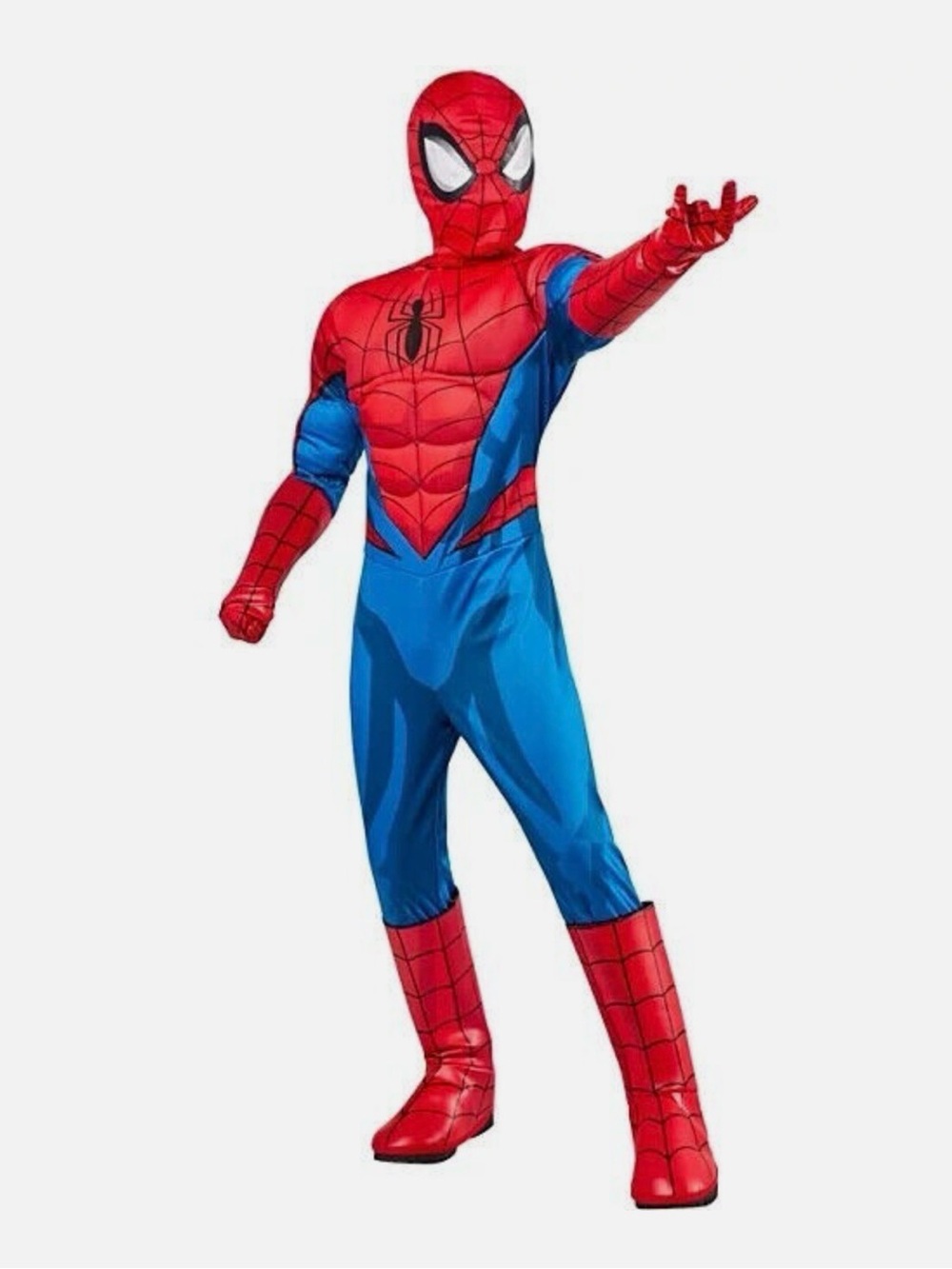 MARVEL SPIDER 🕷️ MAN CHILD COSTUME SIZE MEDIUM (8-10) 🌟NWT🌟